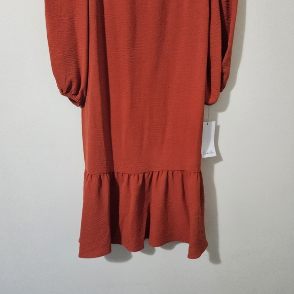 Harper Rose Flounce Hem Shift Dress - Picture 6 of 9